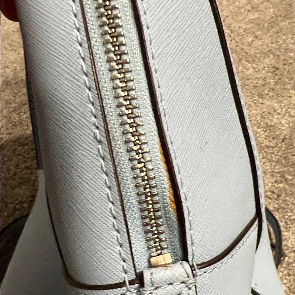 MICHAEL Michael Kors Light Blue Studded Shoulder Bag - Picture 7 of 12
